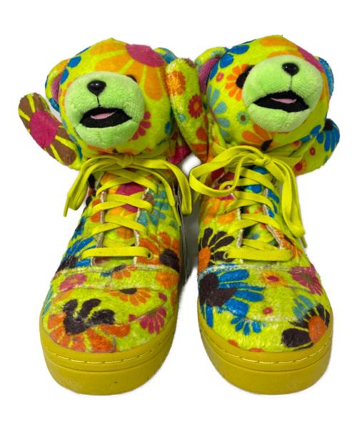 adidas（アディダス）adidas (アディダス) JEREMY SCOTT (ジェレミー スコット) スニーカー グリーン サイズ:27.5cmの古着・服飾アイテム