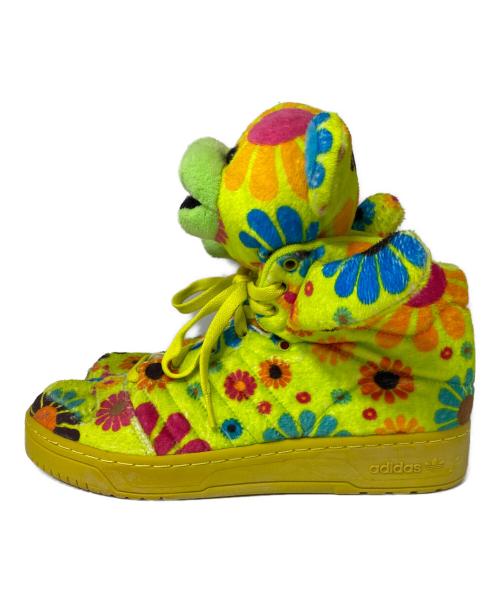 adidas（アディダス）adidas (アディダス) JEREMY SCOTT (ジェレミー スコット) スニーカー グリーン サイズ:27.5cmの古着・服飾アイテム