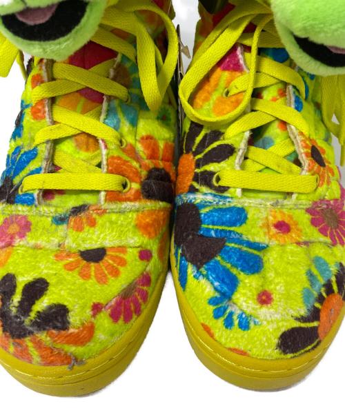 adidas（アディダス）adidas (アディダス) JEREMY SCOTT (ジェレミー スコット) スニーカー グリーン サイズ:27.5cmの古着・服飾アイテム