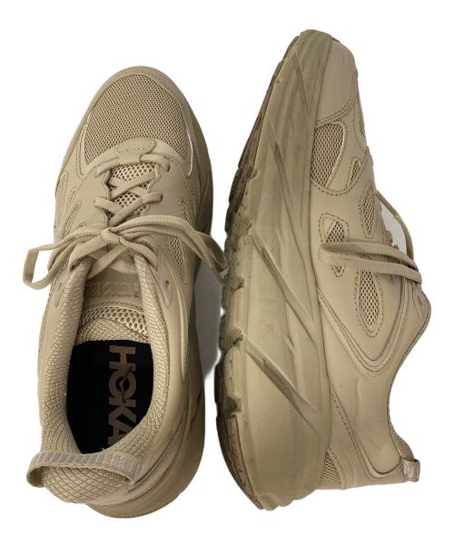 HOKAONEONE（ホカオネオネ）HOKAONEONE (ホカオネオネ) CLIFTON L ベージュ サイズ:28cmの古着・服飾アイテム