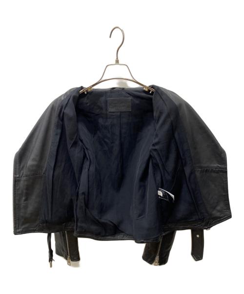 ALL SAINTS（オールセインツ）ALL SAINTS (オールセインツ) ダブルライダースジャケット ブラック サイズ:36の古着・服飾アイテム