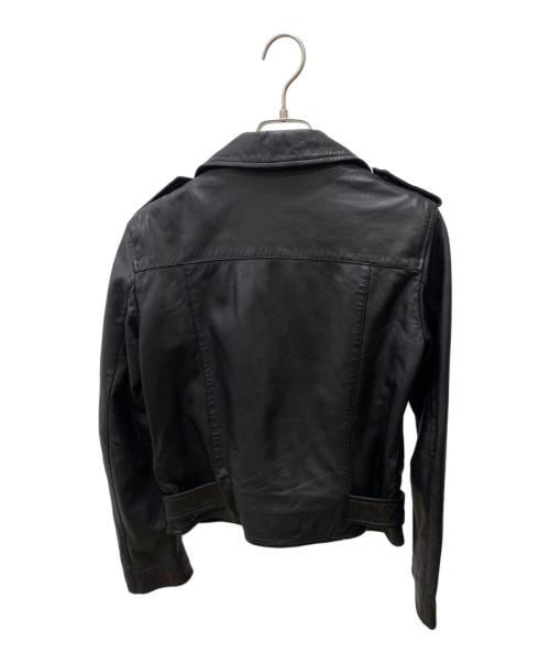 ALL SAINTS（オールセインツ）ALL SAINTS (オールセインツ) ダブルライダースジャケット ブラック サイズ:36の古着・服飾アイテム