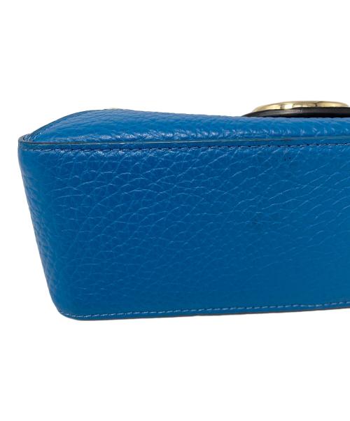 FURLA（フルラ）FURLA (フルラ) 2WAYショルダーバッグ ブルー×ブラックの古着・服飾アイテム