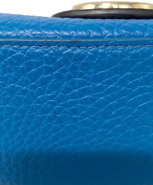 FURLA（フルラ）FURLA (フルラ) 2WAYショルダーバッグ ブルー×ブラックの古着・服飾アイテム