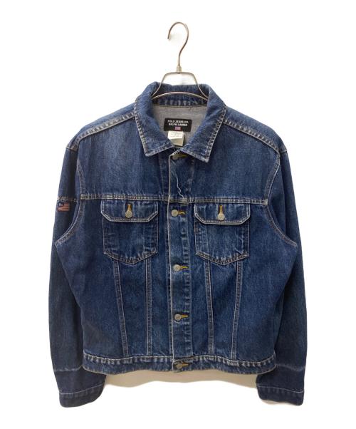 POLO RALPH LAUREN（ポロ・ラルフローレン）POLO RALPH LAUREN (ポロ・ラルフローレン) デニムジャケット インディゴ サイズ:Mの古着・服飾アイテム