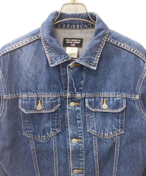 POLO RALPH LAUREN（ポロ・ラルフローレン）POLO RALPH LAUREN (ポロ・ラルフローレン) デニムジャケット インディゴ サイズ:Mの古着・服飾アイテム