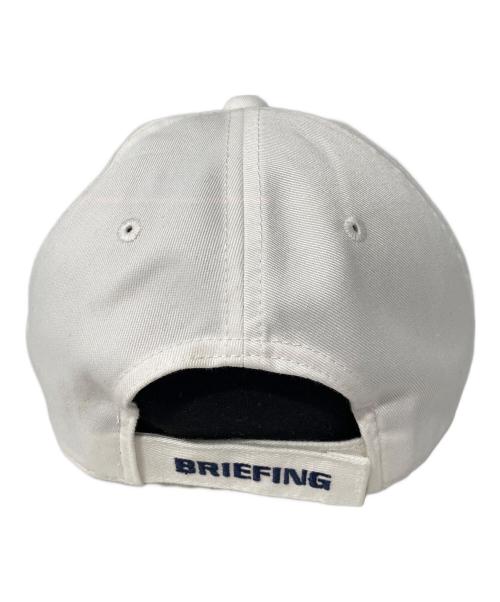 BRIEFING（ブリーフィング）BRIEFING (ブリーフィング) キャップ ホワイトの古着・服飾アイテム