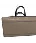 中古・古着 MARC JACOBS (マークジェイコブス) 2WAYバッグ ベージュ×グレー：12000円