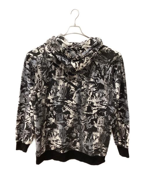 GOLDEN GOOSE（ゴールデングース）GOLDEN GOOSE (ゴールデングース) プルオーバーパーカー グレー サイズ:Mの古着・服飾アイテム