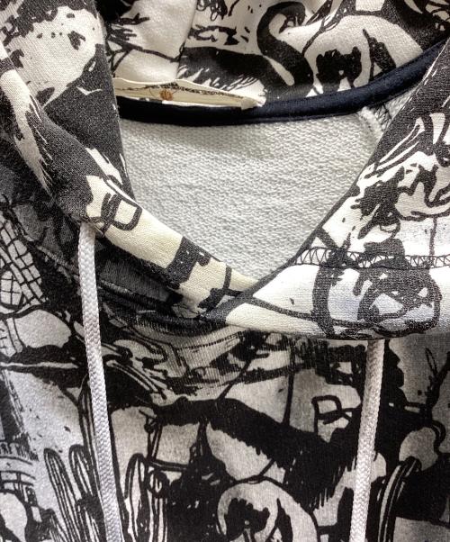 GOLDEN GOOSE（ゴールデングース）GOLDEN GOOSE (ゴールデングース) プルオーバーパーカー グレー サイズ:Mの古着・服飾アイテム