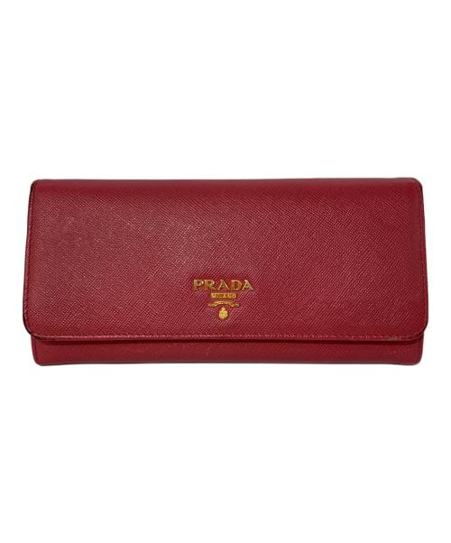 PRADA（プラダ）PRADA (プラダ) 長財布 ピンクの古着・服飾アイテム