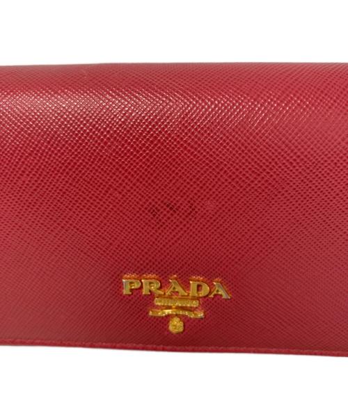 PRADA（プラダ）PRADA (プラダ) 長財布 ピンクの古着・服飾アイテム