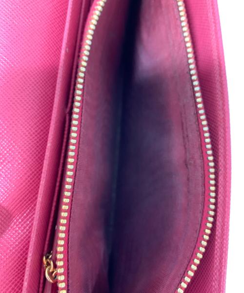 PRADA（プラダ）PRADA (プラダ) 長財布 ピンクの古着・服飾アイテム