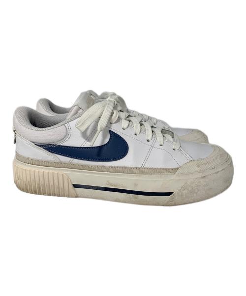 NIKE（ナイキ）NIKE (ナイキ) Women's Court Legacy Lift  ホワイト サイズ:24cmの古着・服飾アイテム