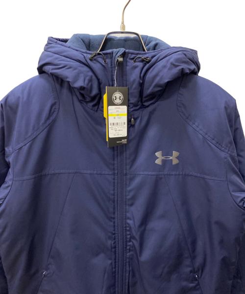 UNDER ARMOUR（アンダーアーマー）UNDER ARMOUR (アンダーアーマー) インシュレーテッドロングコート ネイビー サイズ:M 未使用品の古着・服飾アイテム