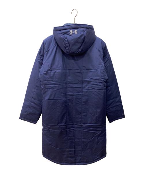 UNDER ARMOUR（アンダーアーマー）UNDER ARMOUR (アンダーアーマー) インシュレーテッドロングコート ネイビー サイズ:M 未使用品の古着・服飾アイテム