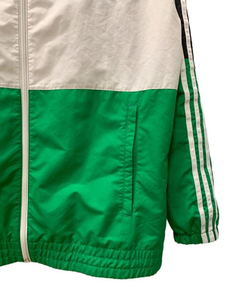 adidas（アディダス）adidas (アディダス) Disney (ディズニー) ナイロンジャケット ブラック×グリーン サイズ:XOの古着・服飾アイテム
