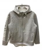 ARMANI EXCHANGEアルマーニ エクスチェンジ）の古着「ジップパーカー」｜グレー