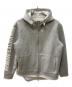ARMANI EXCHANGE（アルマーニ エクスチェンジ）の古着「ジップパーカー」｜グレー