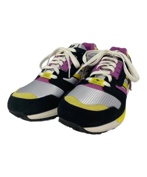 adidas（アディダス）adidas (アディダス) Zx 8000 Mig Sneaker-Semi Pulse Lilac ブラック×パープル×イエロー サイズ:26.5cm 未使用品の古着・服飾アイテム