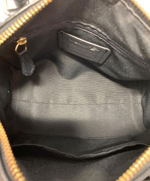COACH（コーチ）COACH (コーチ) 2WAYバッグ ブラウン×ブラックの古着・服飾アイテム