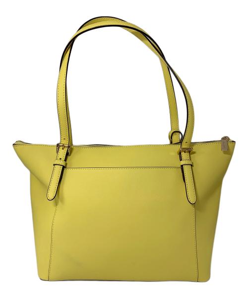 MICHAEL KORS（マイケルコース）MICHAEL KORS (マイケルコース) トートバッグ イエローの古着・服飾アイテム