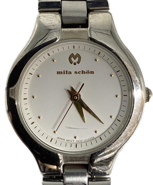 mila schon（ミラ ショーン）Mila Schon (ミラ ショーン) 腕時計 ホワイトの古着・服飾アイテム