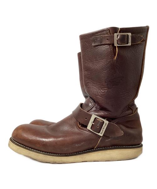 RED WING（レッドウィング）RED WING (レッドウィング) エンジニアブーツ ブラウン サイズ:UK 8.5の古着・服飾アイテム
