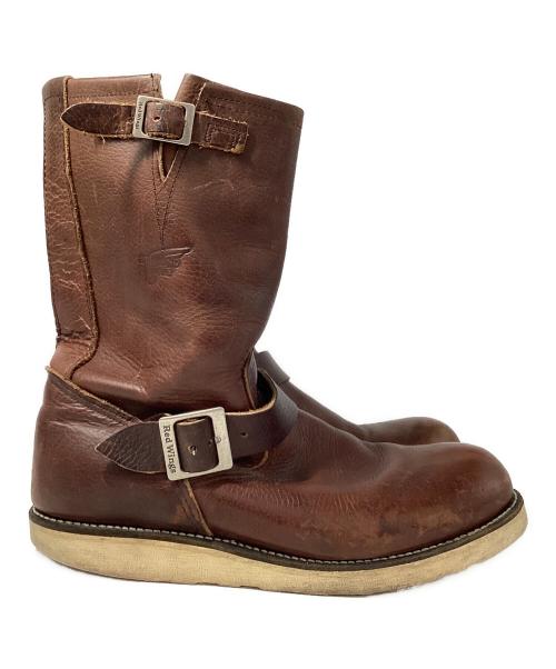 RED WING（レッドウィング）RED WING (レッドウィング) エンジニアブーツ ブラウン サイズ:UK 8.5の古着・服飾アイテム