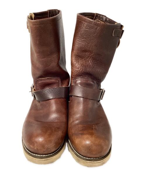 RED WING（レッドウィング）RED WING (レッドウィング) エンジニアブーツ ブラウン サイズ:UK 8.5の古着・服飾アイテム