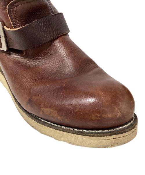 RED WING（レッドウィング）RED WING (レッドウィング) エンジニアブーツ ブラウン サイズ:UK 8.5の古着・服飾アイテム