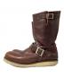 RED WING (レッドウィング) エンジニアブーツ ブラウン サイズ:UK 8.5：15000円