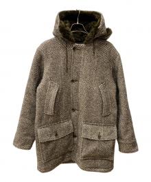 GANGSTERVILLE（ギャングスタービル）の古着「SHARPER HERRINGBONE COAT」｜ブラウン