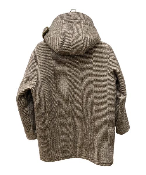 GANGSTERVILLE（ギャングスタービル）GANGSTERVILLE (ギャングスタービル) SHARPER HERRINGBONE COAT ブラウン サイズ:Lの古着・服飾アイテム