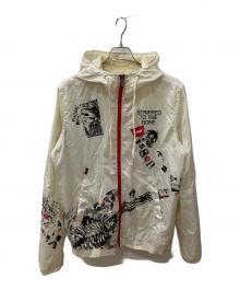 DIESEL（ディーゼル）の古着「ナイロンパーカー」｜アイボリー