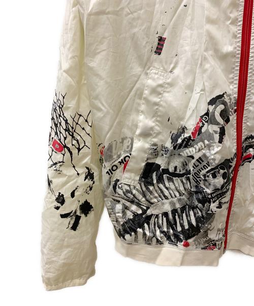 DIESEL（ディーゼル）DIESEL (ディーゼル) ナイロンパーカー アイボリー サイズ:Lの古着・服飾アイテム