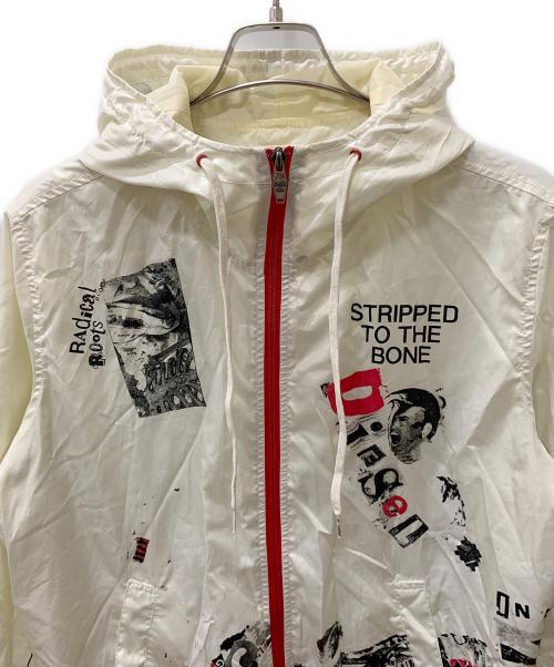 DIESEL（ディーゼル）DIESEL (ディーゼル) ナイロンパーカー アイボリー サイズ:Lの古着・服飾アイテム