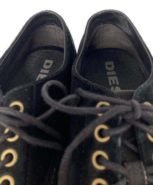 DIESEL（ディーゼル）DIESEL (ディーゼル) スニーカー ブラック サイズ:28.5cmの古着・服飾アイテム