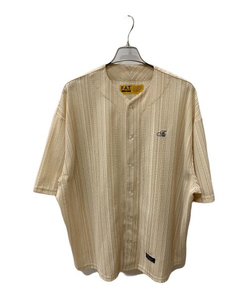FAT（エフエーティー）FAT (エフエーティー) 半袖シャツ ベージュ サイズ:FATの古着・服飾アイテム