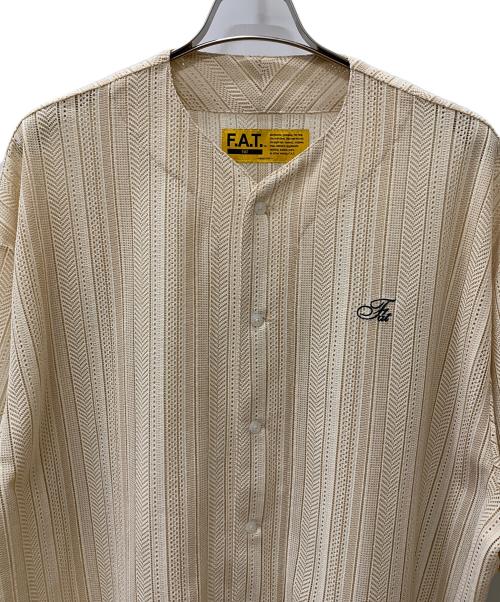 FAT（エフエーティー）FAT (エフエーティー) 半袖シャツ ベージュ サイズ:FATの古着・服飾アイテム
