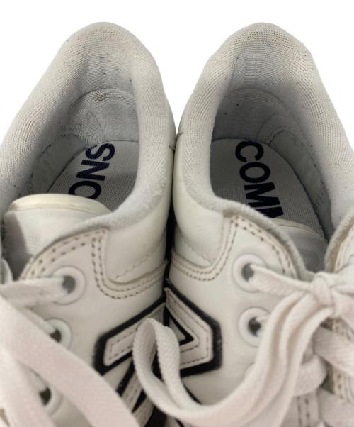 NEW BALANCE（ニューバランス）NEW BALANCE (ニューバランス) COMME des GARCONS (コムデギャルソン) スニーカー ホワイト サイズ:26cmの古着・服飾アイテム