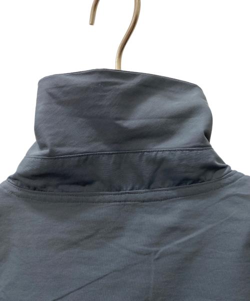YAECA（ヤエカ）YAECA (ヤエカ) スタンドカラーナイロンジップコート ネイビー サイズ:Mの古着・服飾アイテム