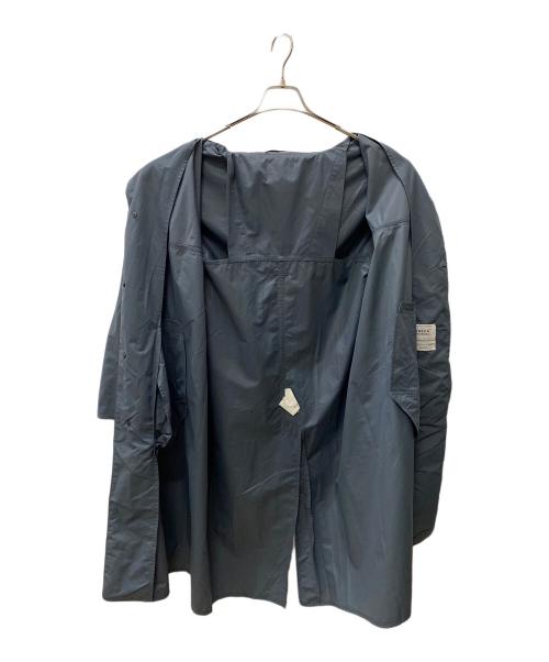 YAECA（ヤエカ）YAECA (ヤエカ) スタンドカラーナイロンジップコート ネイビー サイズ:Mの古着・服飾アイテム