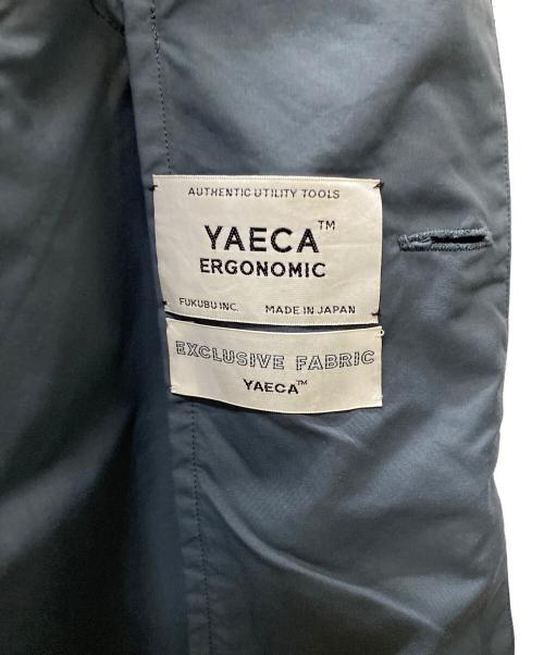 YAECA（ヤエカ）YAECA (ヤエカ) スタンドカラーナイロンジップコート ネイビー サイズ:Mの古着・服飾アイテム