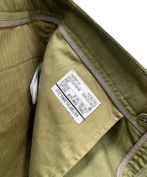 NEXUSVII（ネクサスセブン）NEXUSVII (ネクサスセブン) ワイドハーフパンツ オリーブ サイズ:48 未使用品の古着・服飾アイテム