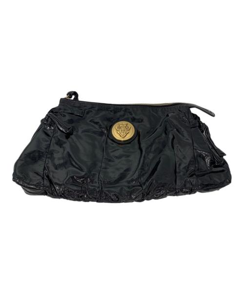 GUCCI（グッチ）GUCCI (グッチ) クラッチバッグ ブラックの古着・服飾アイテム