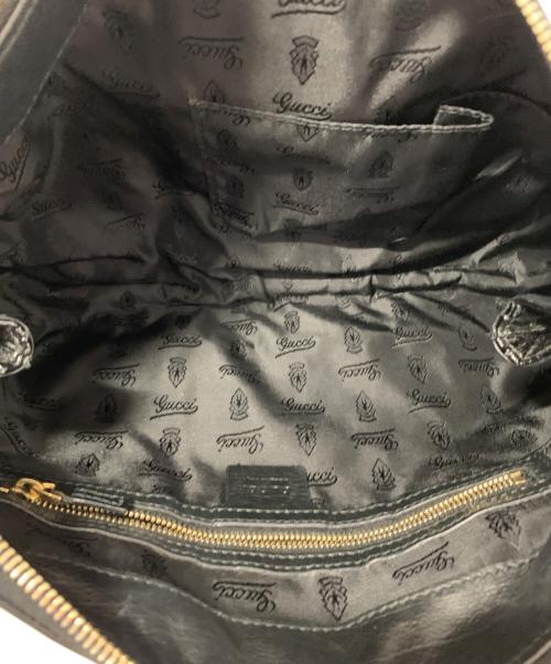 GUCCI（グッチ）GUCCI (グッチ) クラッチバッグ ブラックの古着・服飾アイテム