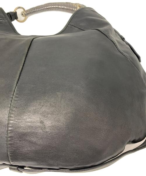 Yves Saint Laurent（イヴサンローラン）Yves Saint Laurent (イヴサンローラン) ハンドバッグ ブラックの古着・服飾アイテム