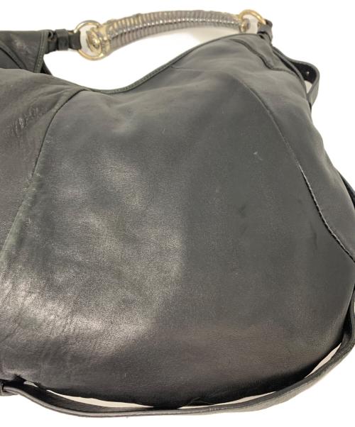 Yves Saint Laurent（イヴサンローラン）Yves Saint Laurent (イヴサンローラン) ハンドバッグ ブラックの古着・服飾アイテム