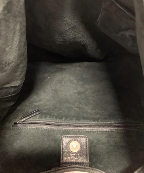 Yves Saint Laurent（イヴサンローラン）Yves Saint Laurent (イヴサンローラン) ハンドバッグ ブラックの古着・服飾アイテム